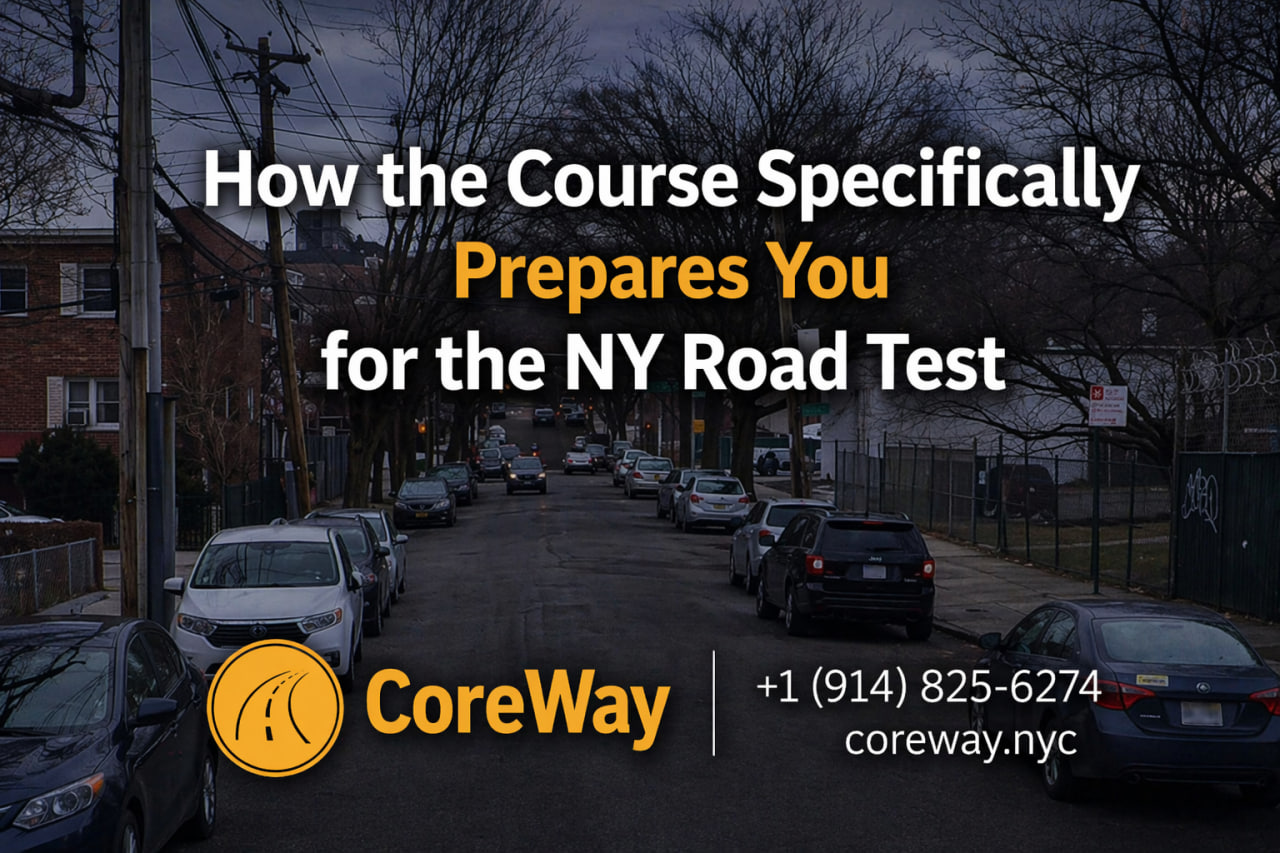 How the Course Specifically Prepares You for the NY Road Test