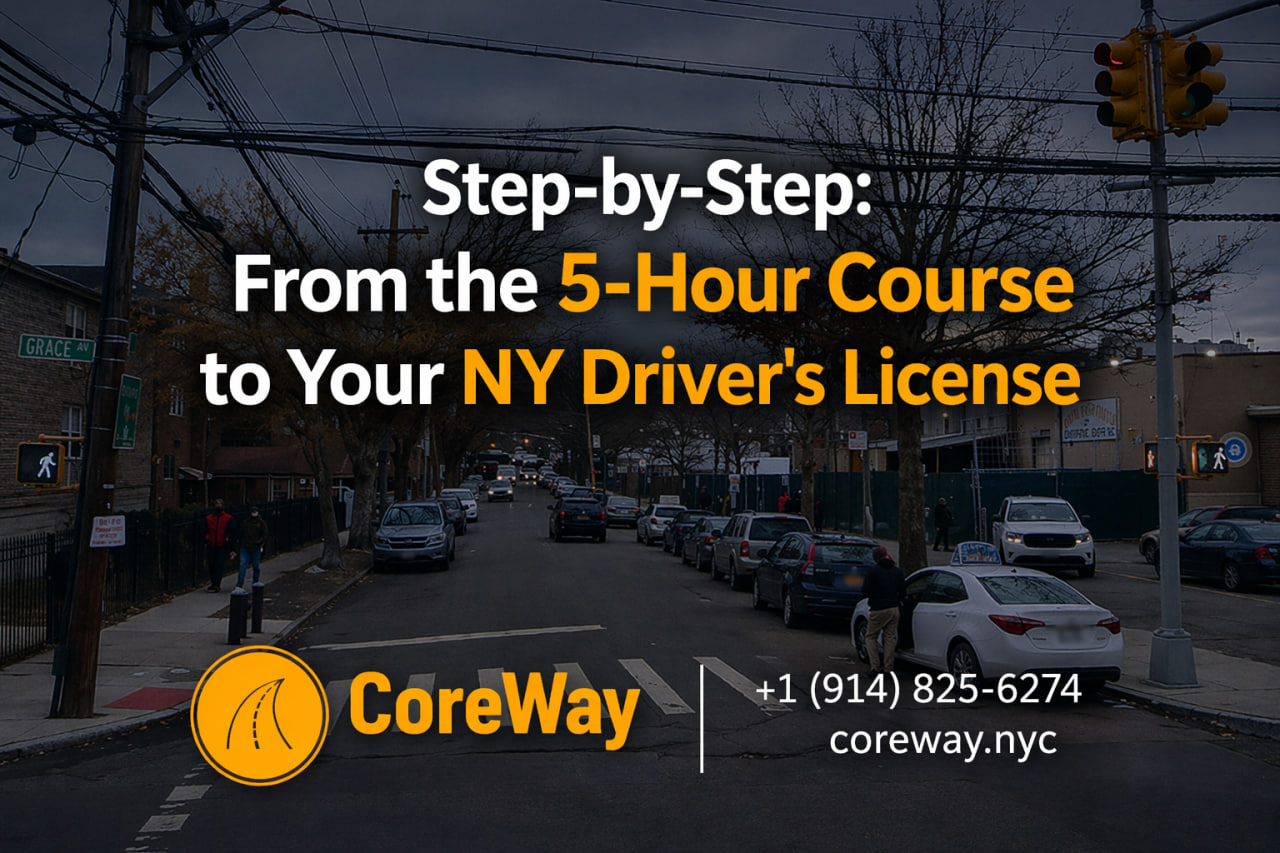 Step-by-Step: From the 5-Hour Course to Your NY Driver's License