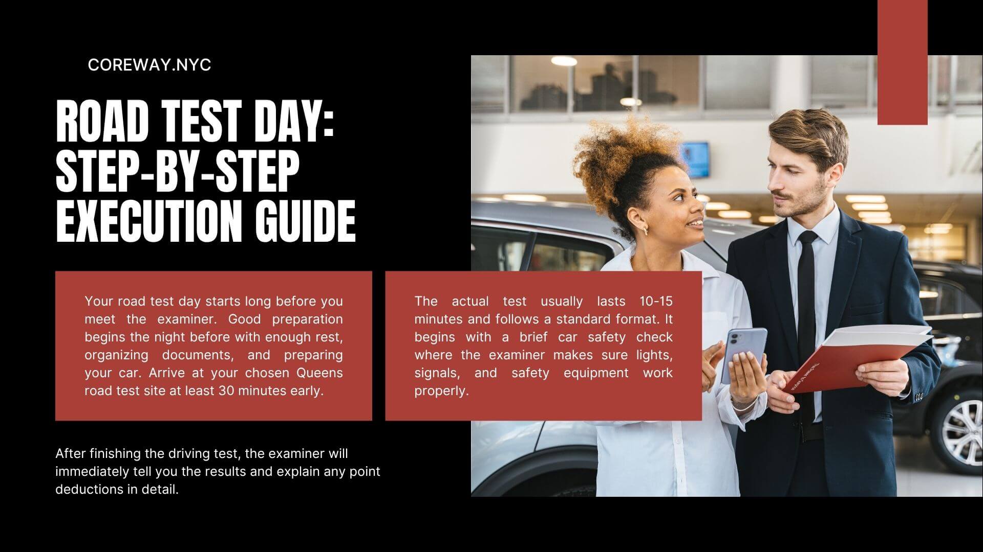 Road Test Day: Step-by-Step Execution Guide