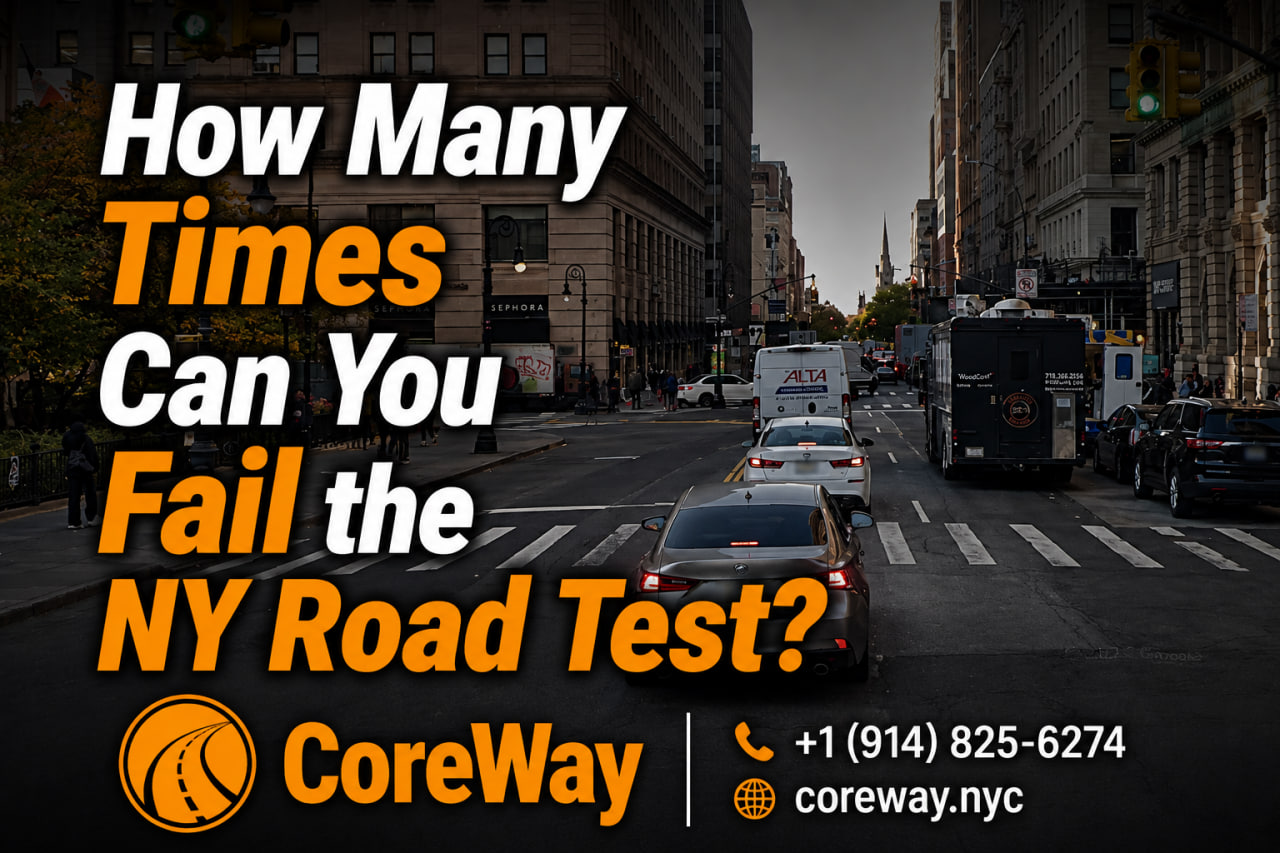 How Many Times Can You Fail the NY Road Test