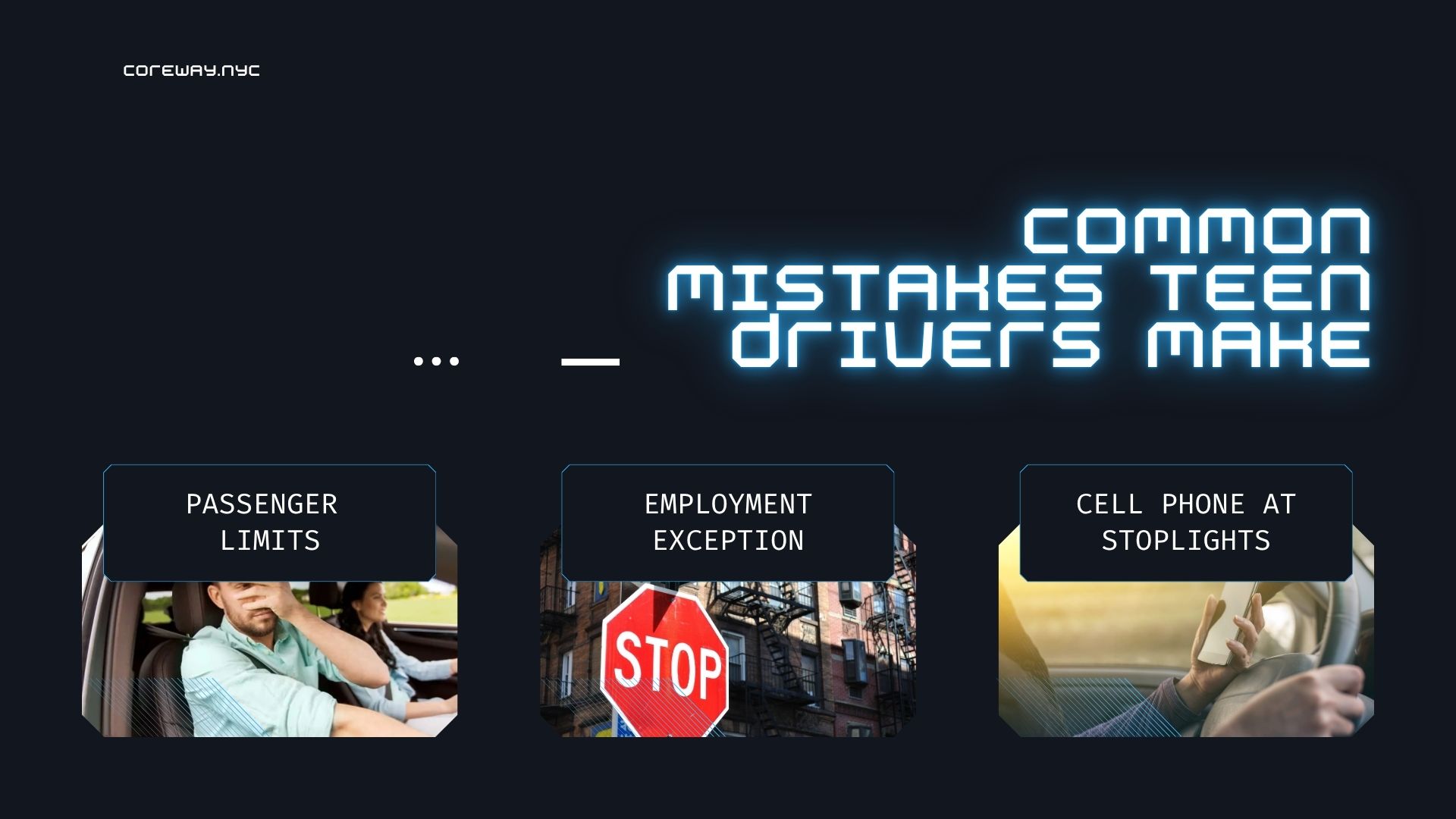 Common Mistakes Teen Drivers Make