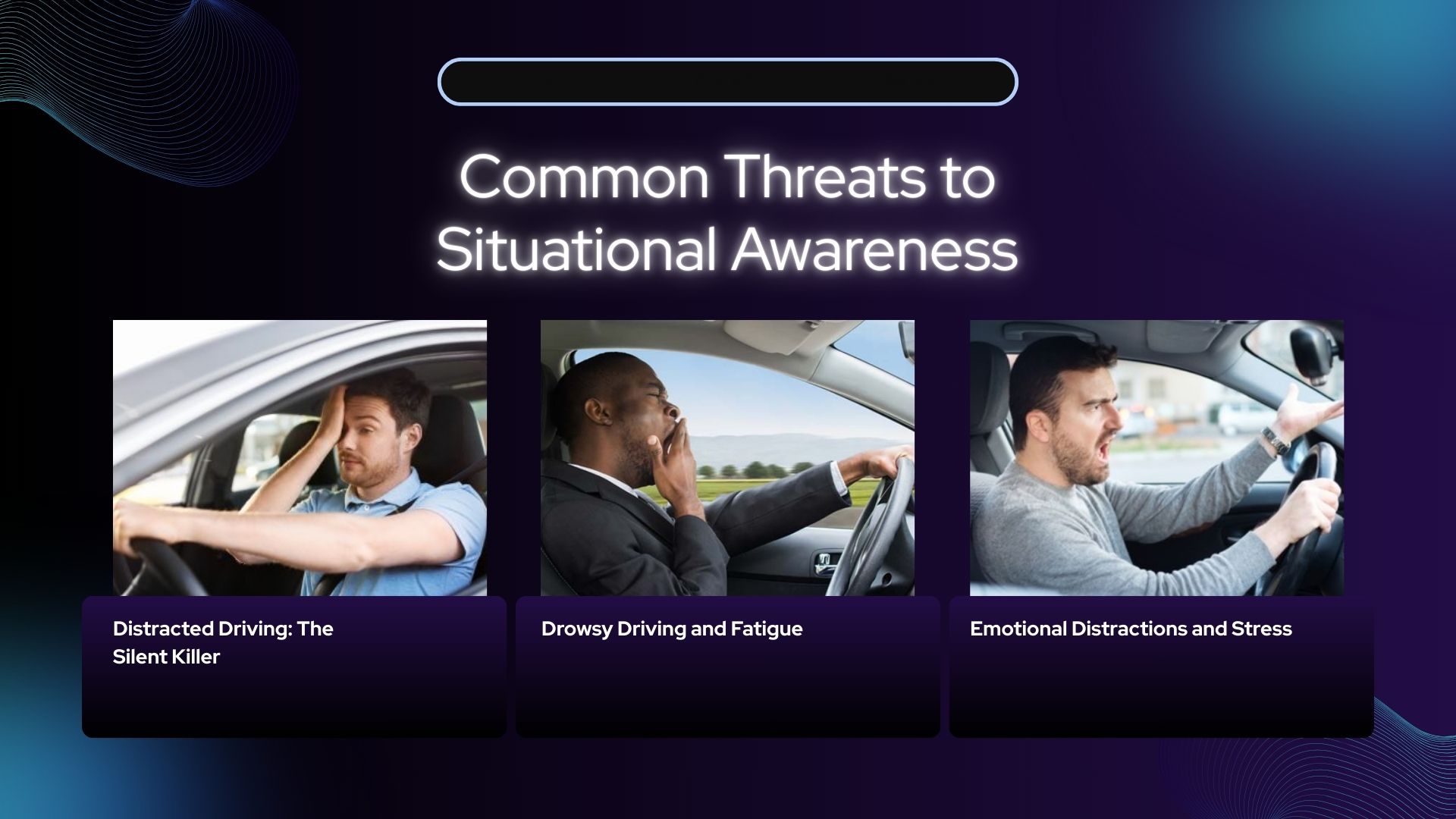 Common Threats to Situational Awareness